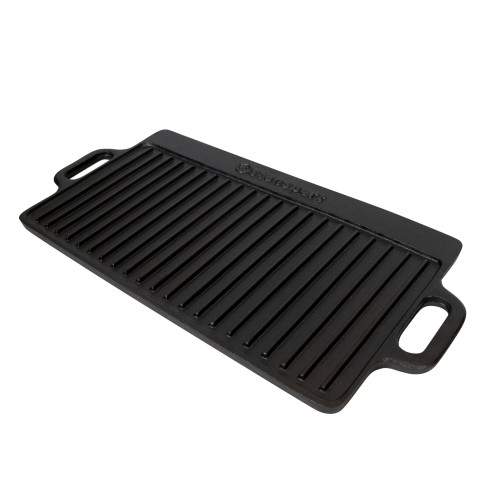 Stansport Pre-Seasoned Cast Iron Griddle With Reversible Cooking Surface
