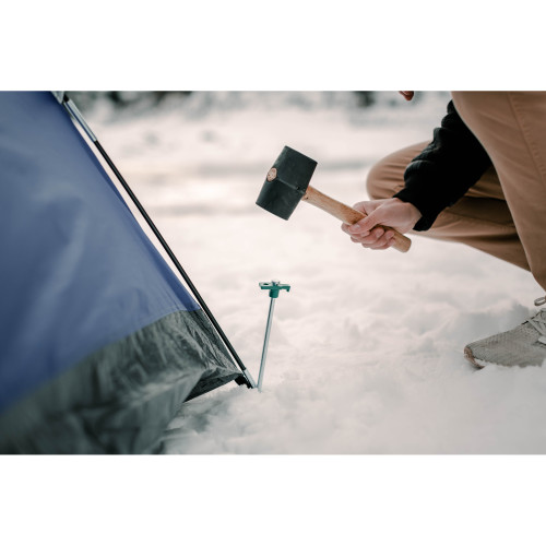 Stansport 10" Steel T-Top Tent Stakes - 12 Pack