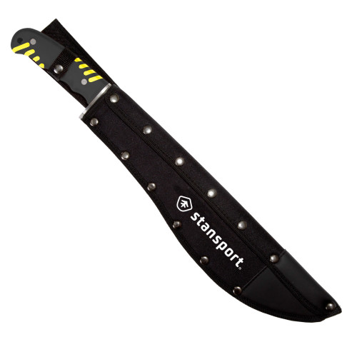 Stansport 15” Steel Machete With Sheath
