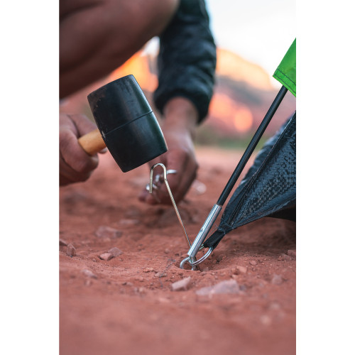 Stansport 7.5" Steel Skewer Tent Stakes 6 Pack