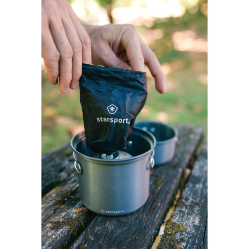 Stansport Backpack Stove With Fuel & Cook Set