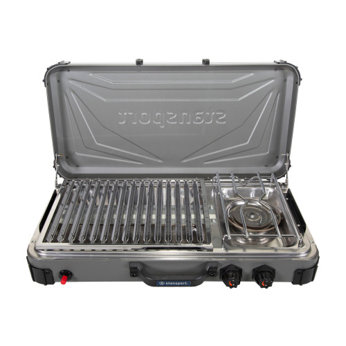 Stansport Boulder Series Propane Stove & Grill Combo
