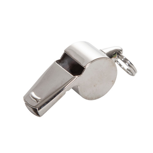 Stansport Brass Signal Whistle With Lanyard