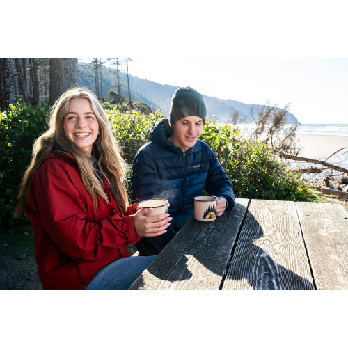 Stansport Camp Scene 24 OZ Enamel Mug Set - 2 Pack