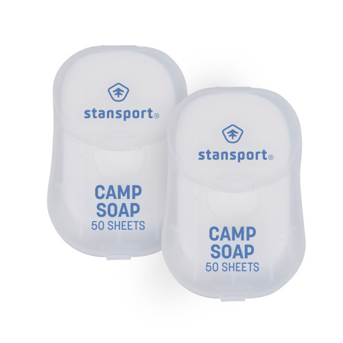 stansport Camp Soap Sheets 2 Pack