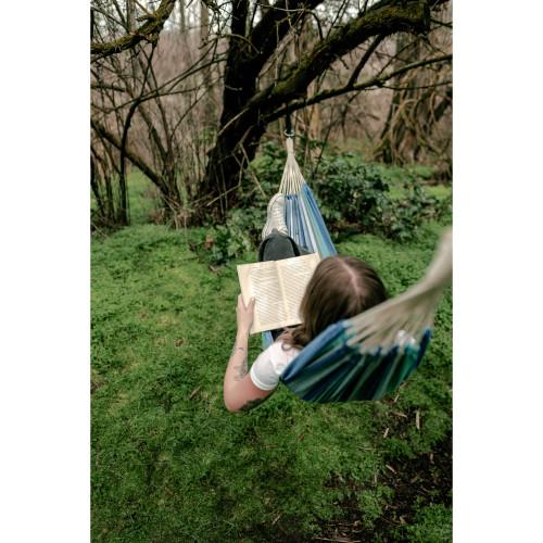 Stansport Cotton Blend Traveler Hammock Blue