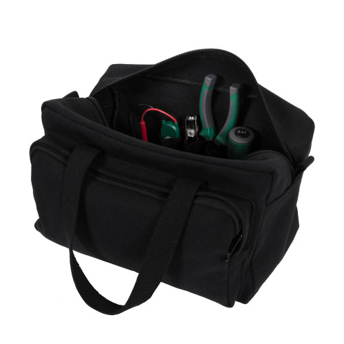 Stansport Cotton Canvas Tool Bag Black