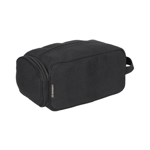 stansport Cotton Canvas Travel Accessory Bag Black