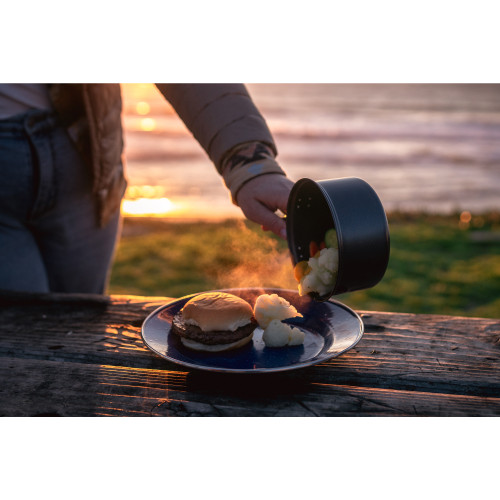 Stansport Enamel Dinner Plate 10.25" Diameter