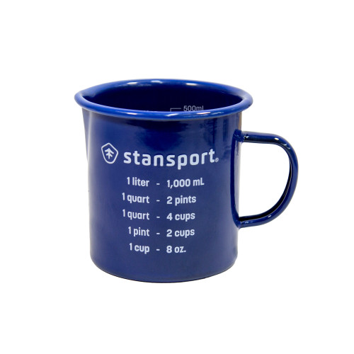 stansport Enamel Measuring Cup with Spout