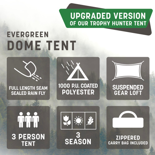 Stansport Evergreen Dome Tent
