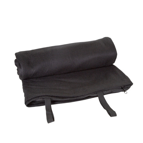 Stansport Fleece Sleeping Bag Black