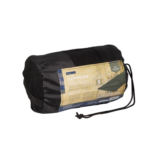 Stansport Fleece Sleeping Bag Black