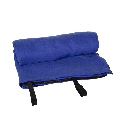 Stansport Fleece Sleeping Bag Blue