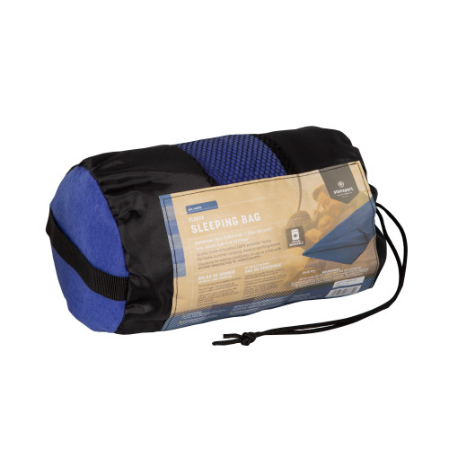 Stansport Fleece Sleeping Bag Blue