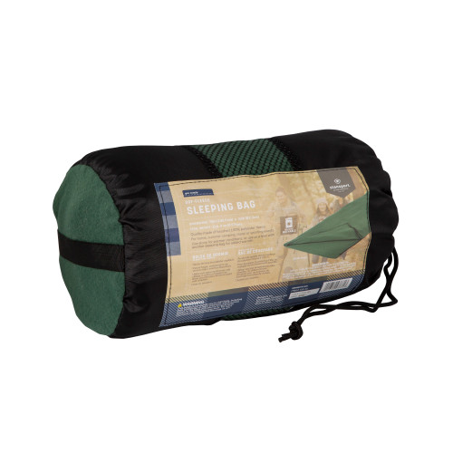 Stansport Fleece Sleeping Bag Green