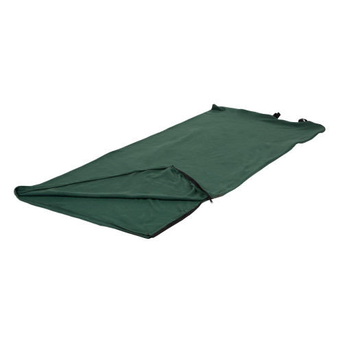 stansport Fleece Sleeping Bag Green
