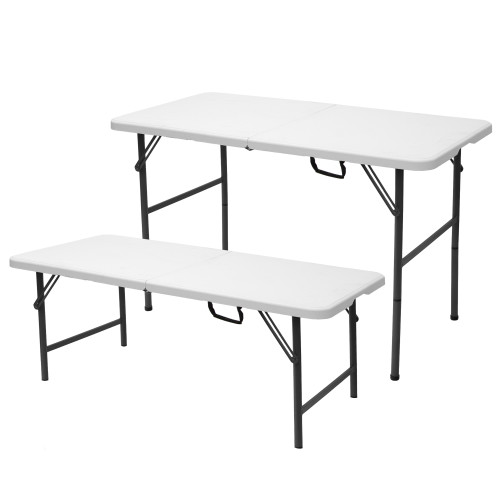 Stansport Folding Camp Table With Adjustable Legs