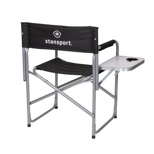 Stansport Folding Director's Chair With Side Table