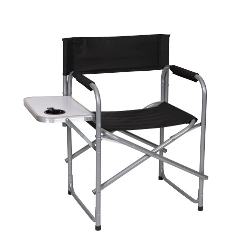 stansport Folding Director's Chair with Side Table