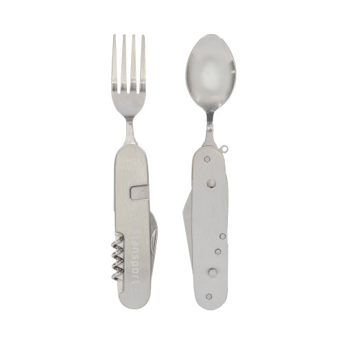 Stansport Folding Knife Fork Spoon Multi-Tool