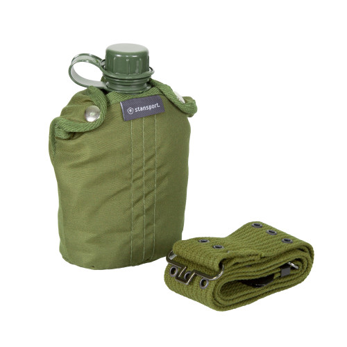 Stansport G.I. Style Canteen Cover & Belt