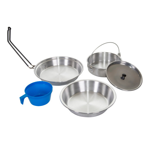 stansport Heavy Duty Aluminum Cook Set 1 Person