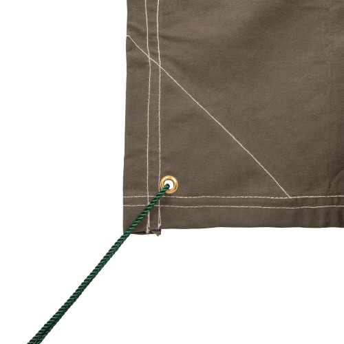 Stansport Heavy-Duty Canvas Tarp O.D. Green