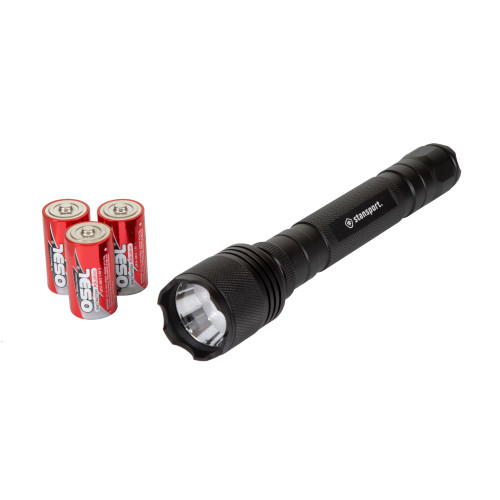 Stansport Heavy-Duty Tactical Flashlight CREE LED