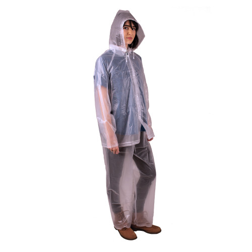 stansport Hooded Peva Rainsuit