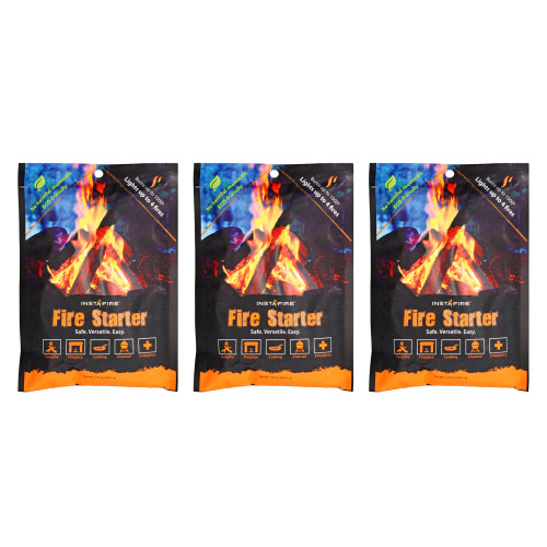 Stansport Instafire 3-Pack Pouch