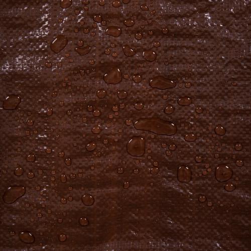 Stansport Light-Duty Rip-Stop Tarp Brown