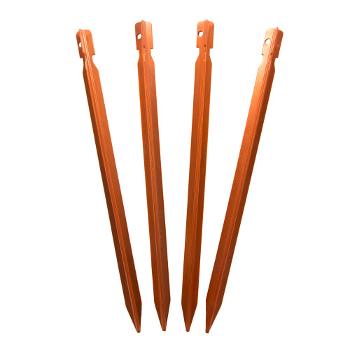 stansport Lightweight Aluminum Tent Stakes 4 Pack