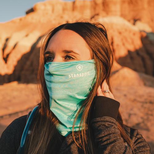 stansport Microfiber Neck Gaiter Blue