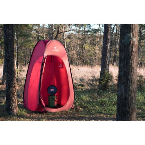 Stansport Pop-Up Privacy Shelter Red