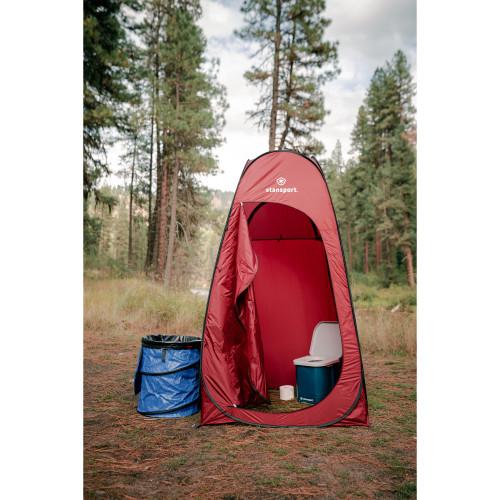 Stansport Pop-Up Privacy Shelter Red