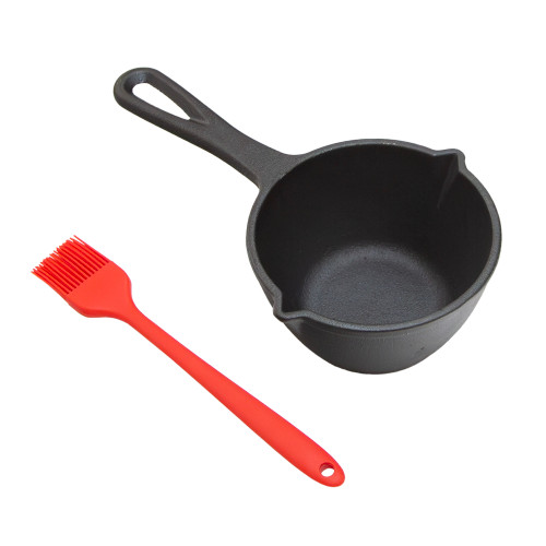 stansport Pre-Seasoned Cast Iron Basting Pot
