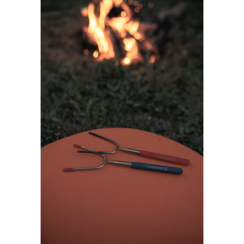 Stansport Stainless Steel Telescoping Fork - 5 Pack