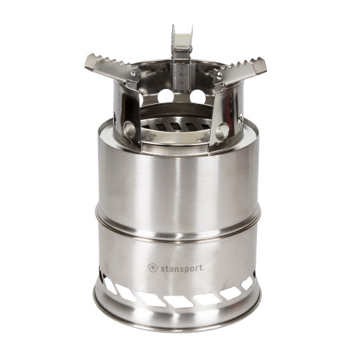 stansport Stainless Steel Wood Burning Stove Small