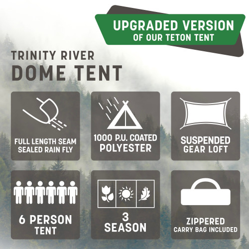Stansport Trinity River Dome Tent