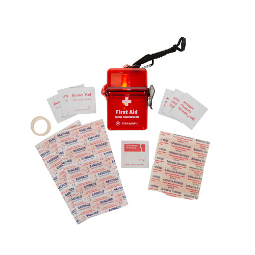 stansport Water-Resistant Emergency First Aid Kit