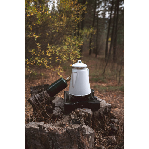 Stansport White Enamel Percolator Coffee Pot 8 Cup