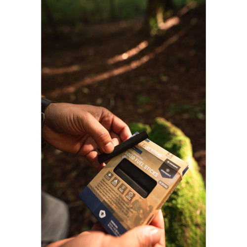 Stansport Wood Charcoal Solid Fuel Sticks 12 Pack