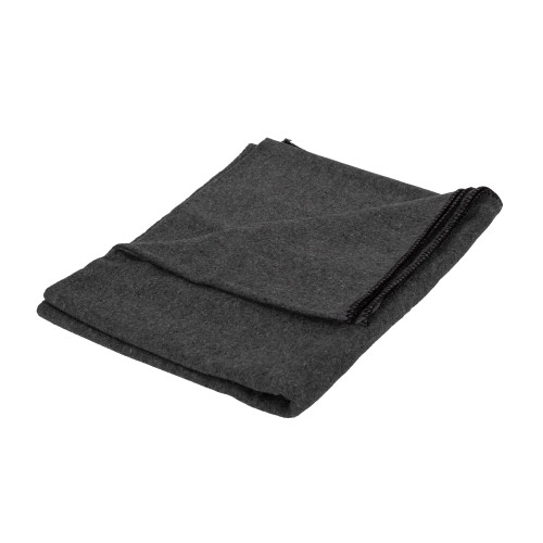 stansport Wool Blend Camp Blankets Gray