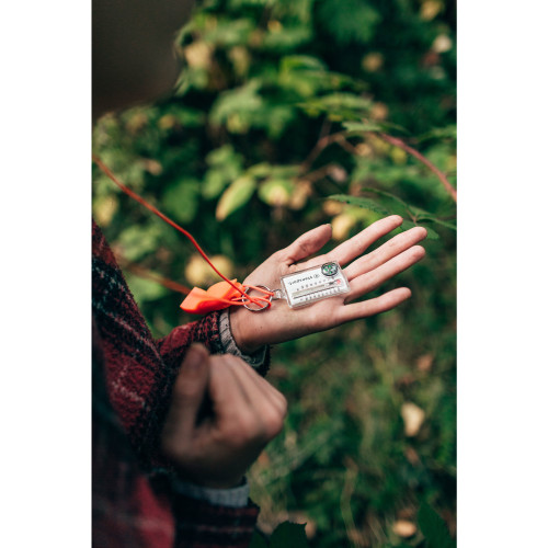 Stansport Zipper Pull Compass And Thermometer