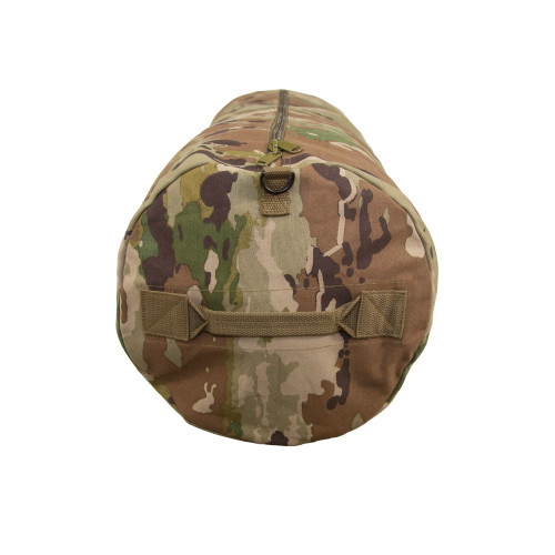 Stansport Zippered Canvas Deluxe Duffel Bag - Camo