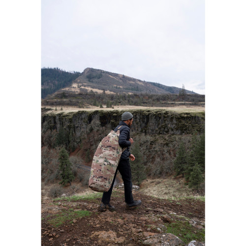 Stansport Top Load Canvas Deluxe Duffel Bag - Camo - 42" X 12" X 12"
