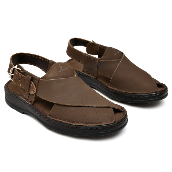 Starlet LEATHER PESHAWARI CHAPPAL - 4006 EXPRESSO MEN PESHAWARI