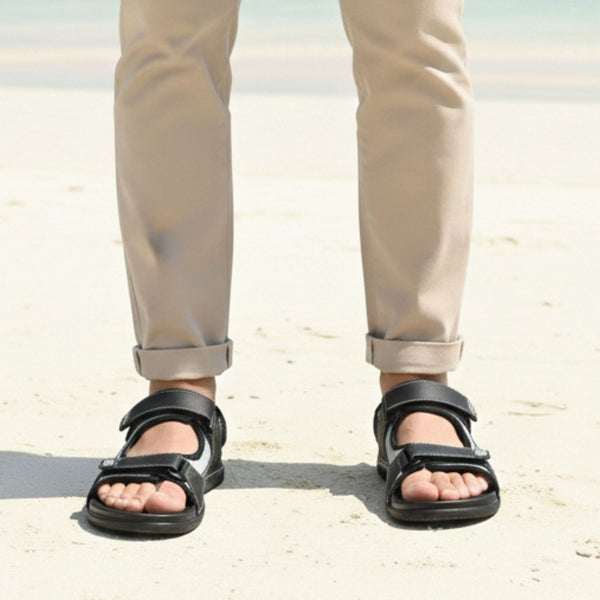 starlet AR-112 BLACK MEN SANDAL