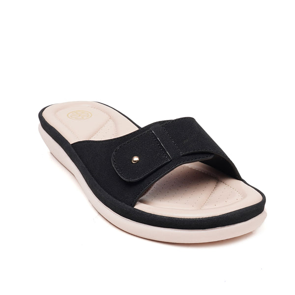 starlet ARL-0010 BLACK WOMEN SLIPPER